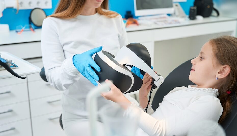 VR kan minska rädsla och medicinering vid behandling